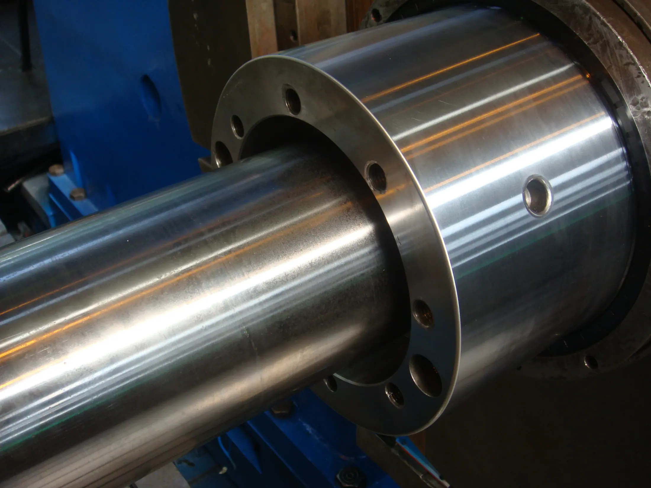 Precision-machined shaft and bearing surface